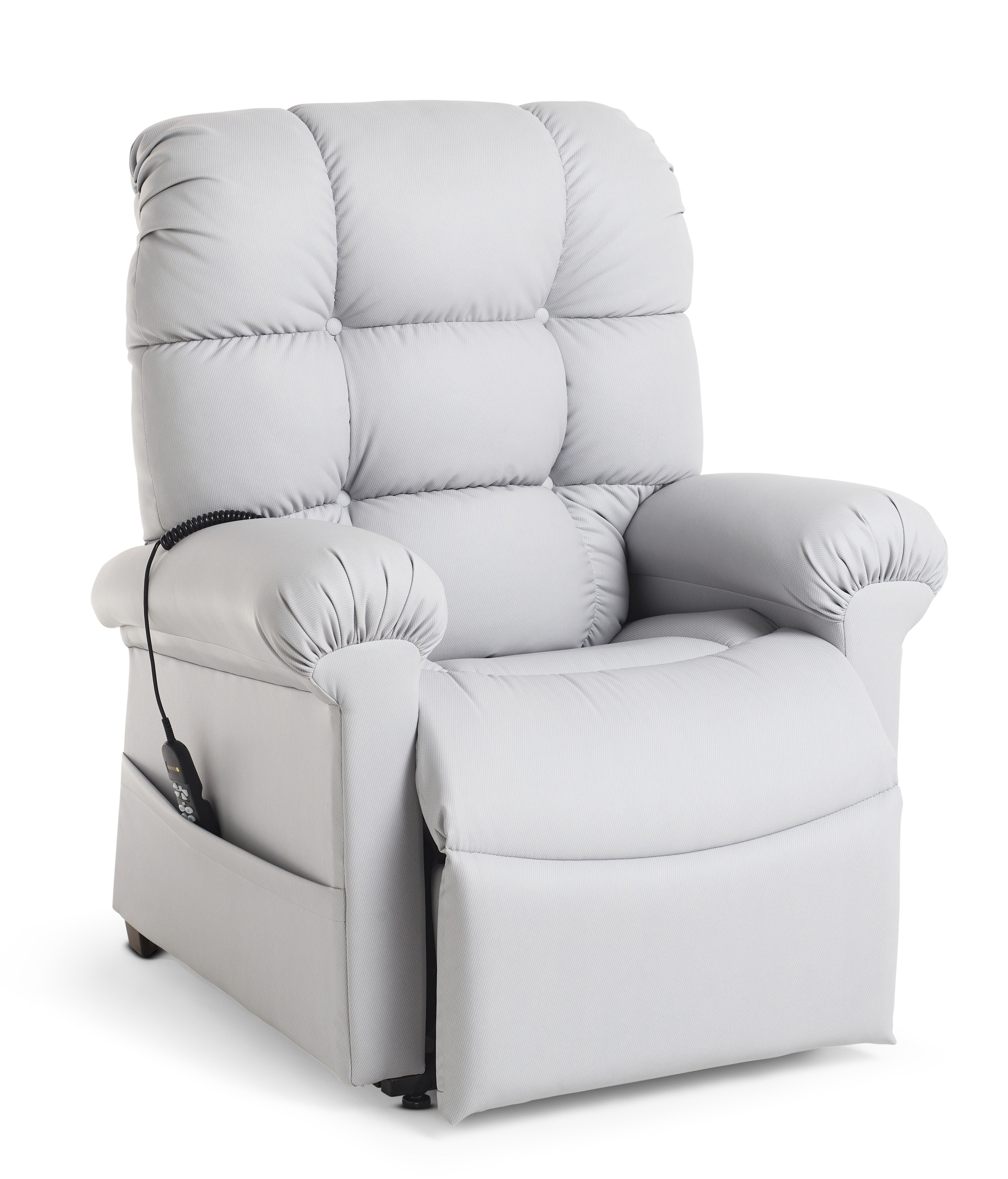 Journey Perfect Sleep Chair Deluxe Plus (2-Zone) Miralux Fabric (better than leather, water resistant,  stain resistant) - 27273*