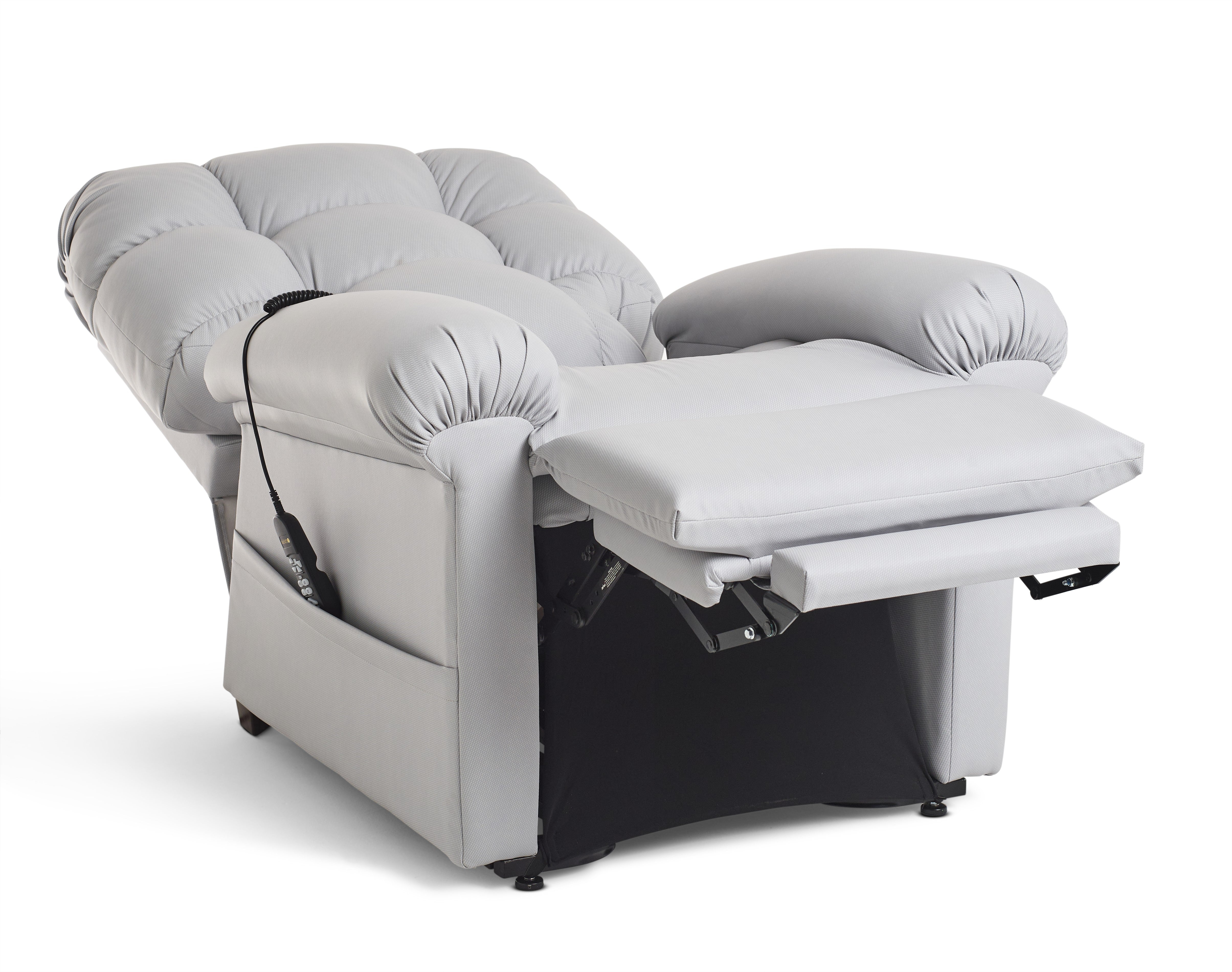 Journey Perfect Sleep Chair Deluxe Plus (2-Zone) Miralux Fabric (better than leather, water resistant,  stain resistant) - 27273*