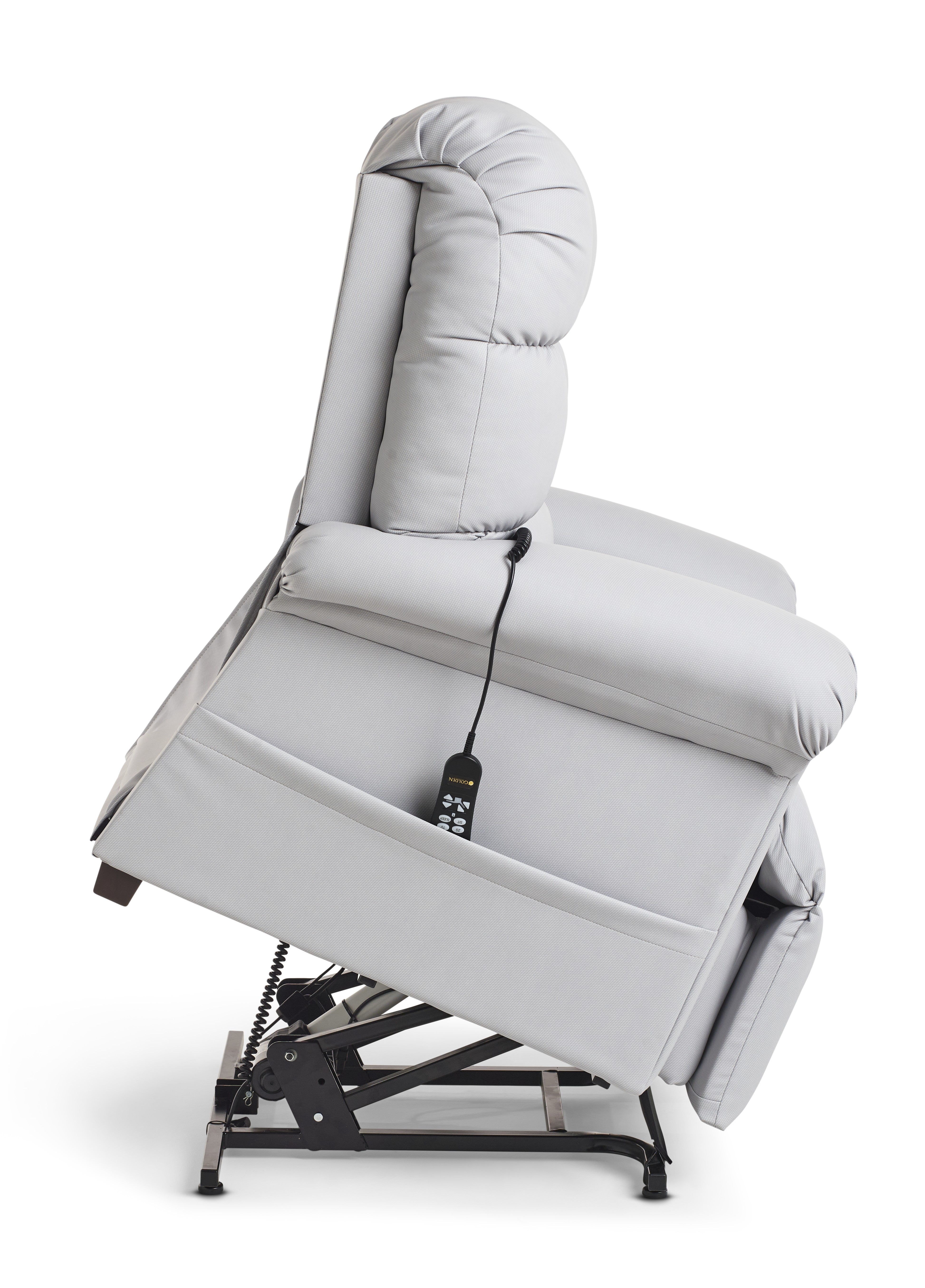 Journey Perfect Sleep Chair Deluxe Plus (2-Zone) Miralux Fabric (better than leather, water resistant,  stain resistant) - 27273*