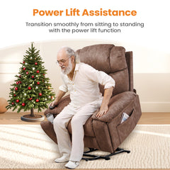 Vocic Electric Power Lift Recliner Chair - AX14