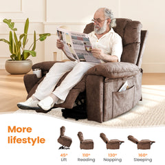 Vocic Electric Power Lift Recliner Chair - AX14