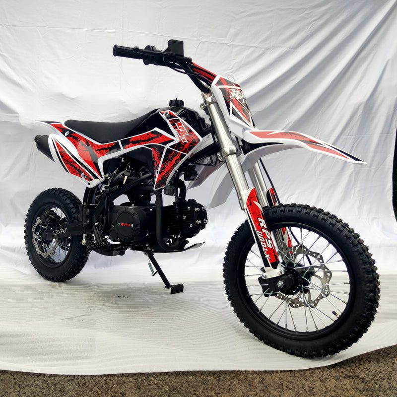 Ricky Power Sports RPS 110cc DLX 4-Stroke Dirt Bike - RPS110DLX