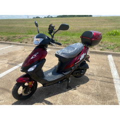 Ricky Power Sports RPS Sunny 50cc Scooter w/ Helmet - RPS-SUNNY-50