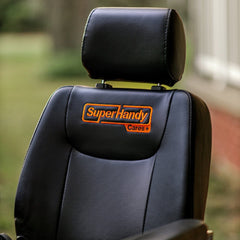 SuperHandy GoRide CRX Power Wheelchair - 300 lb Capacity, Mid-Wheel Drive, 12.8 Mile Range - GUT171