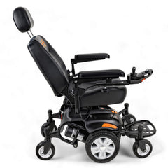 SuperHandy GoRide CRX Power Wheelchair - 300 lb Capacity, Mid-Wheel Drive, 12.8 Mile Range - GUT171