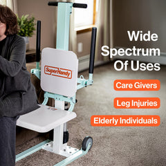 SuperHandy GoRise FC - Electric Floor to Chair Lift Assistance - Seat Transfer, 400Lbs - GUT167