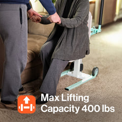 SuperHandy GoRise FC - Electric Floor to Chair Lift Assistance - Seat Transfer, 400Lbs - GUT167
