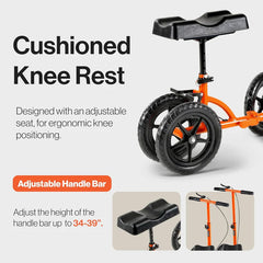 SuperHandy Folding Knee Walker - GUT148