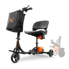 SuperHandy Electric-Powered 3-Wheel Folding Mobility Scooter OG - GUT112