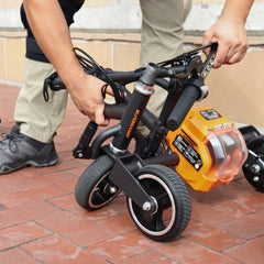 SuperHandy Electric-Powered 3-Wheel Folding Mobility Scooter OG - GUT112