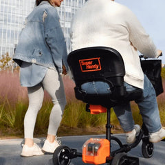 SuperHandy Electric-Powered 3-Wheel Folding Mobility Scooter OG - GUT112