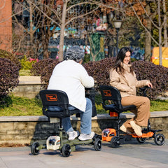 SuperHandy Lightweight Foldable 4-Wheel Mobility Scooter Pro - GUT164