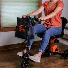 SuperHandy Passport 3 Wheel Mobility Scooter 48V 2Ah Battery, Lightweight - GUT112
