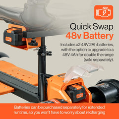 SuperHandy Passport Prime Mobility Scooter, 48V Li-Ion Battery, Supports up to 330 lb - GUT177