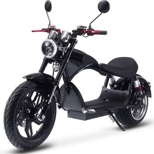 MotoTec Raven 60v 30ah 2500w Lithium Electric Scooter - MT-Raven-60v-2500w