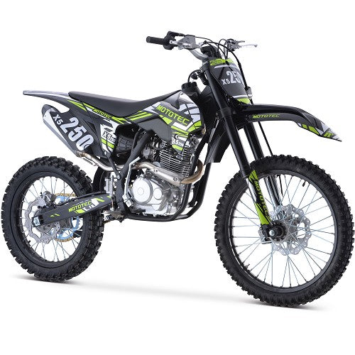 MotoTec X5 250cc 4-Stroke Gas Dirt Bike - MT-DB-X5-250cc
