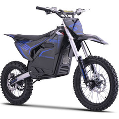 MotoTec 72v Pro Electric Dirt Bike 5000w Lithium, Blue - MT-Dirt-Pro-5000_Blue