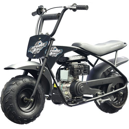 MotoTec 105cc 3.5HP Gas Powered Mini Bike - MT-MiniBike-105cc_Black