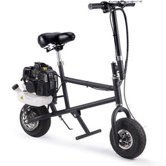MotoTec 49cc Gas Mini Bike Black - MT-Mini-Bike-49cc