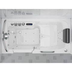 ANZZI Fully Loaded Walk-In Bathtub with Whirlpool and Air Jets - 2753FLW*