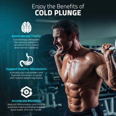 ANZZI Iroquois 67 in. 1-Person Mono-Jet All-in-One Cold Plunge Ice Bath/Hot Tub with Built-in Chiller/Heater in Chestnut - CP-CH6732N